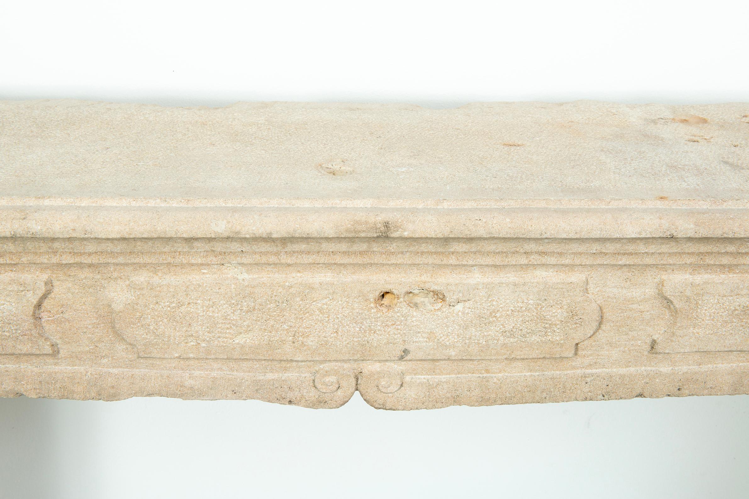 French Louis XIV Fireplace Mantel 5