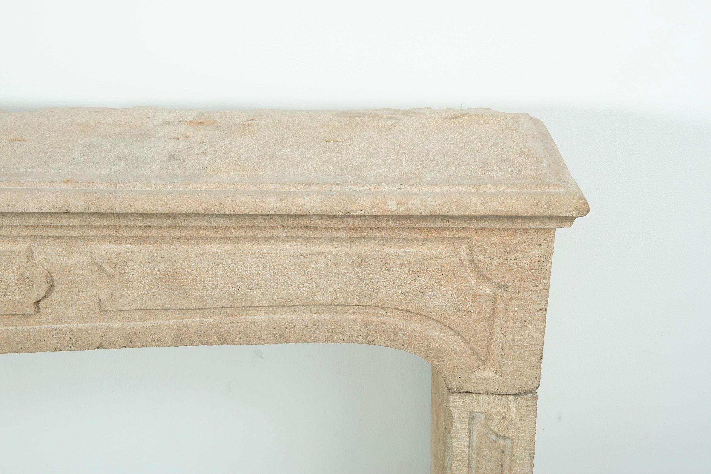French Louis XIV Fireplace Mantel For Sale 6
