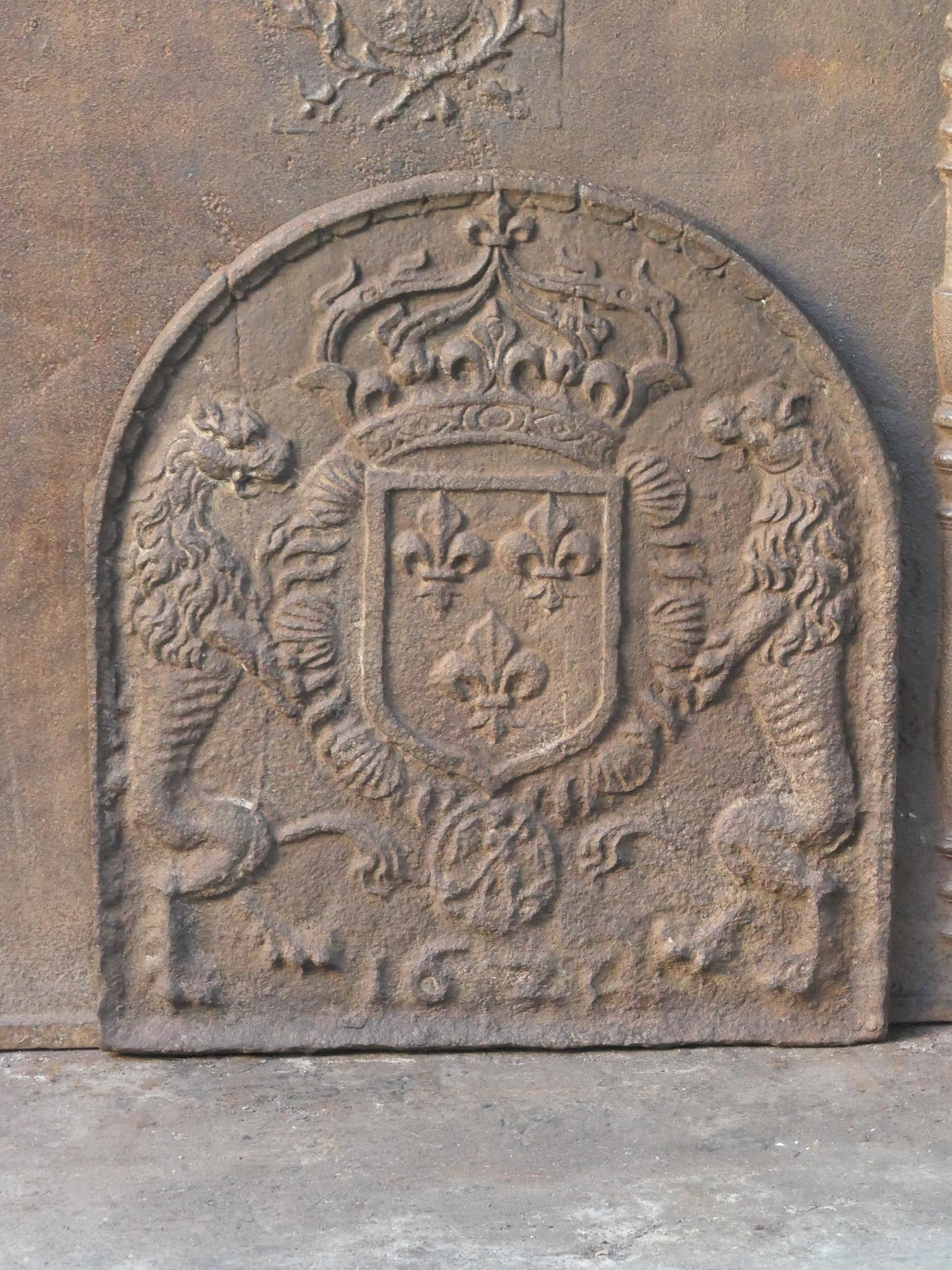 Francese Parafuoco francese del periodo Luigi XIV con 