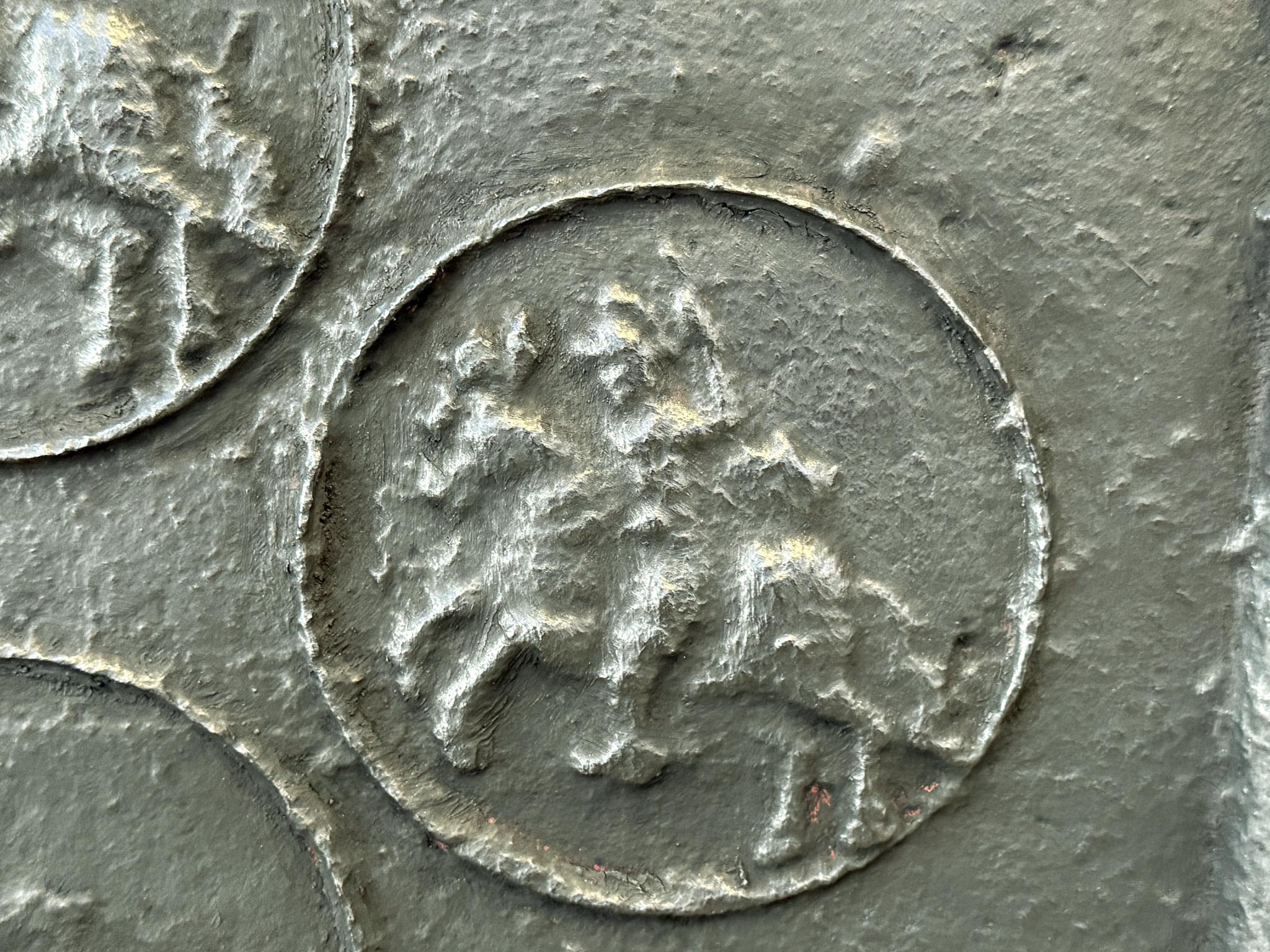 Ferro Parafuoco francese del periodo Luigi XIV con 