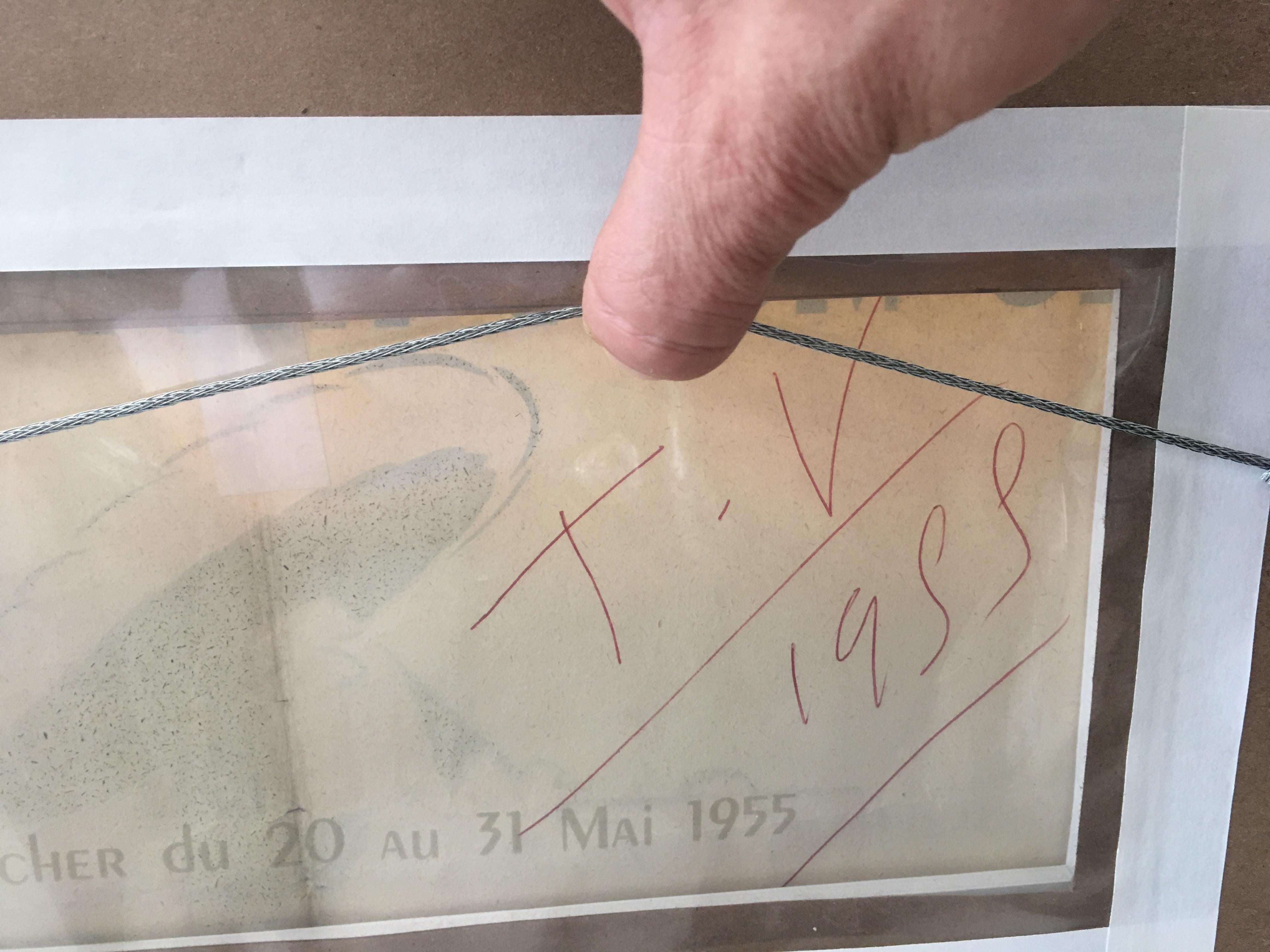 French Louis XIV Poster In Excellent Condition For Sale In Los Angeles, CA