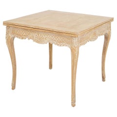 French Louis XIV Revival Flip Top Table