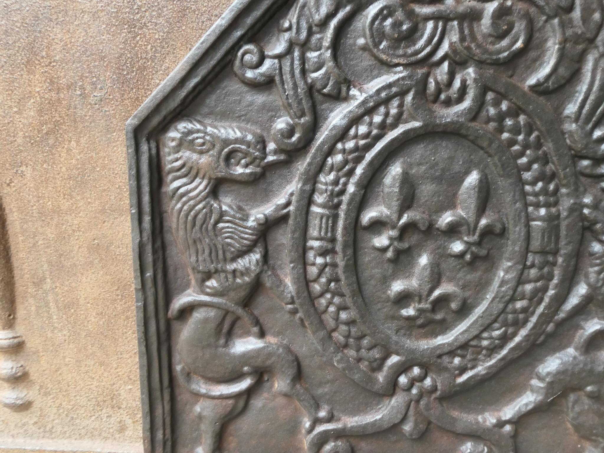 Parafuoco francese in stile Luigi XIV 
