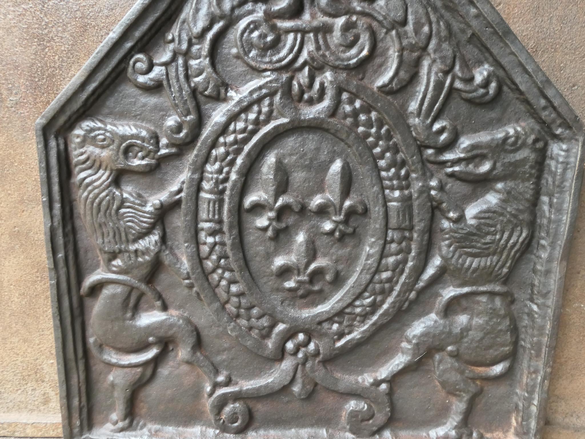 Parafuoco francese in stile Luigi XIV 