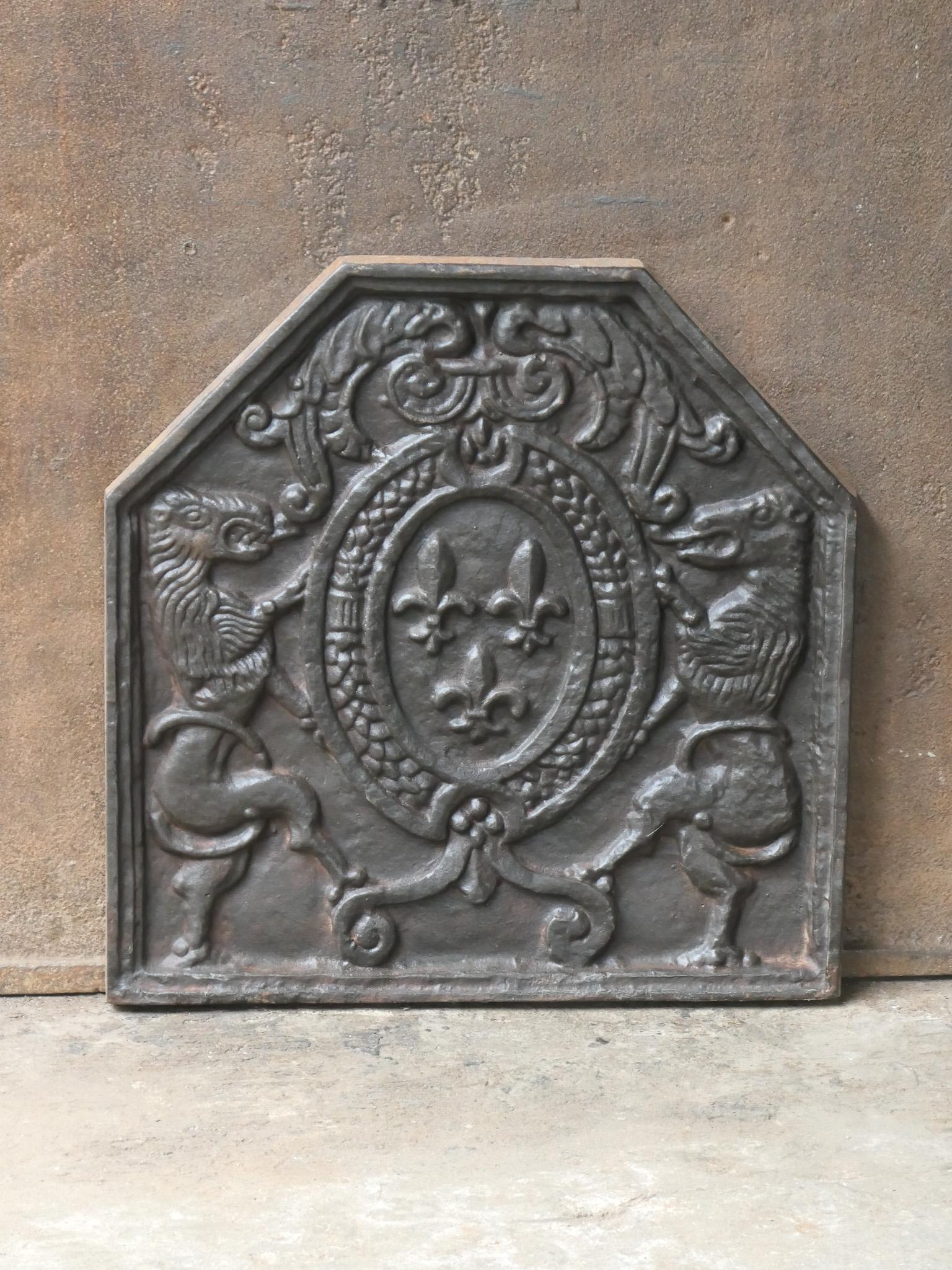 Calco Parafuoco francese in stile Luigi XIV 