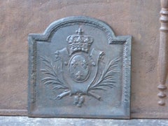 French Louis XIV Style 'Arms of France' Fireback