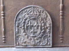 French Louis XIV Style 'Arms of France' Fireback