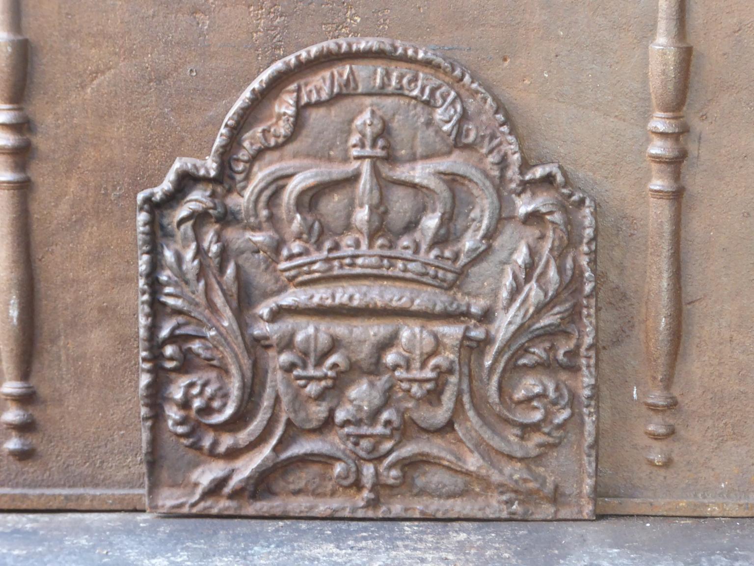 Coat of arms of the House of Bourbon, an originally French Royal house that became a major dynasty in Europe. It delivered kings for Spain (Navarra), France, both Sicilies and Parma. Bourbon kings ruled France from 1589 up to the French revolution