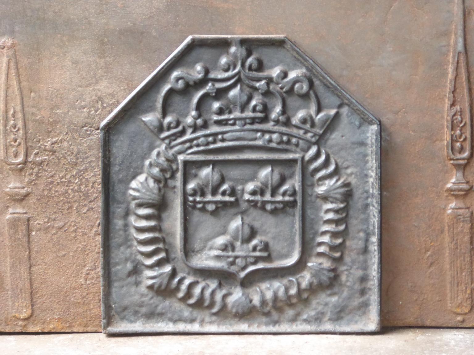Coat of arms of the House of Bourbon, an originally French Royal house that became a major dynasty in Europe. It delivered kings for Spain (Navarra), France, both Sicilies and Parma. Bourbon kings ruled France from 1589 up to the French revolution