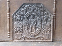 French Louis XIV Style 'Arms of France' Fireback / Backsplash