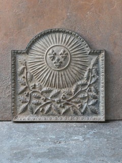 French Louis XIV Style 'Arms of France' Fireback