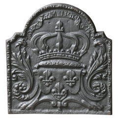 French Louis XIV Style 'Arms of France' Fireback