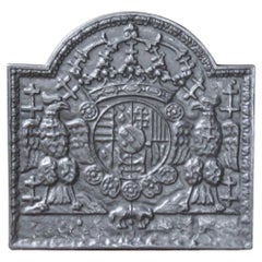 French Louis XIV Style 'Arms of Loraine' Fireback