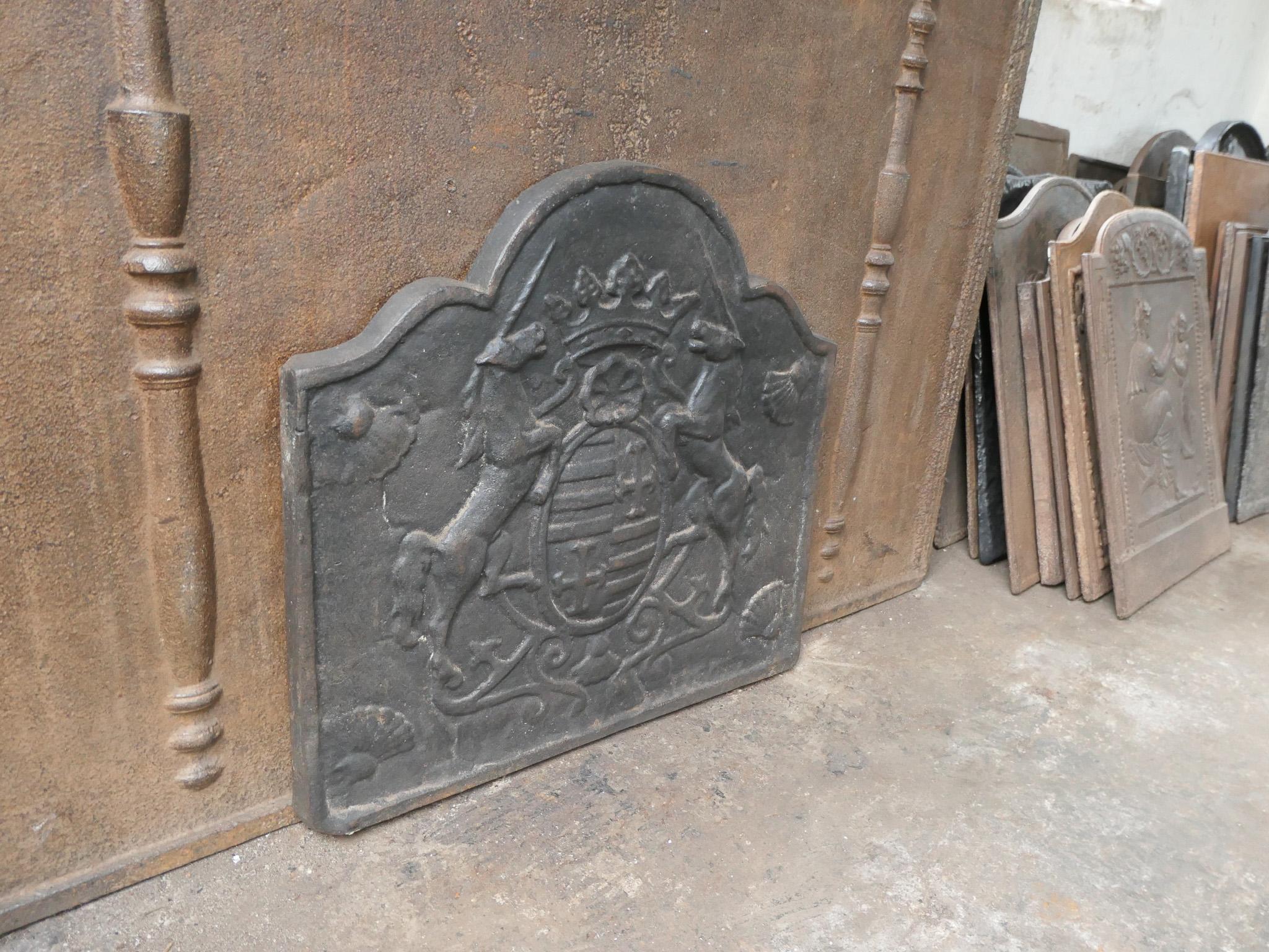 Französischer Wappenmantel im Louis XIV.-Stil, Kaminschirm/Rückenplash, 20. Jahrhundert im Angebot 7