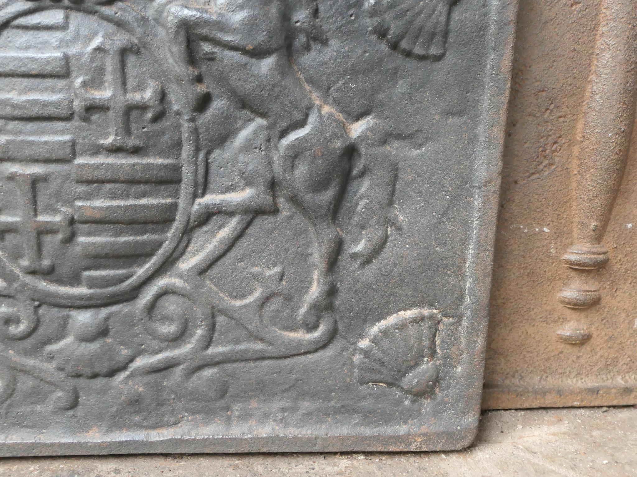 Französischer Wappenmantel im Louis XIV.-Stil, Kaminschirm/Rückenplash, 20. Jahrhundert im Angebot 4