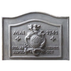 French Louis XIV Style
Coat of Arms
Fireback French Louis XIV Style
Coat of Arms
Fireback