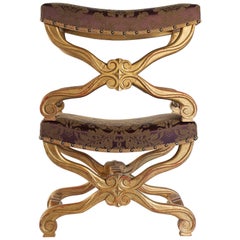 French Louis XIV Style, Pair of Giltwood “Ployants”