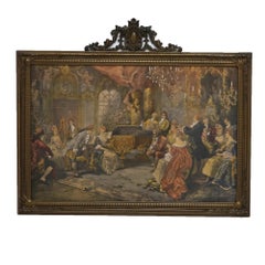 Impression de salon de style Louis XIV Mozart à la cour de Marie Antionette