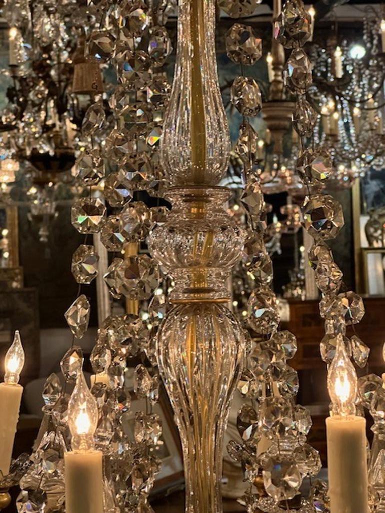 French Louis XV 12 light Chandelier For Sale 2