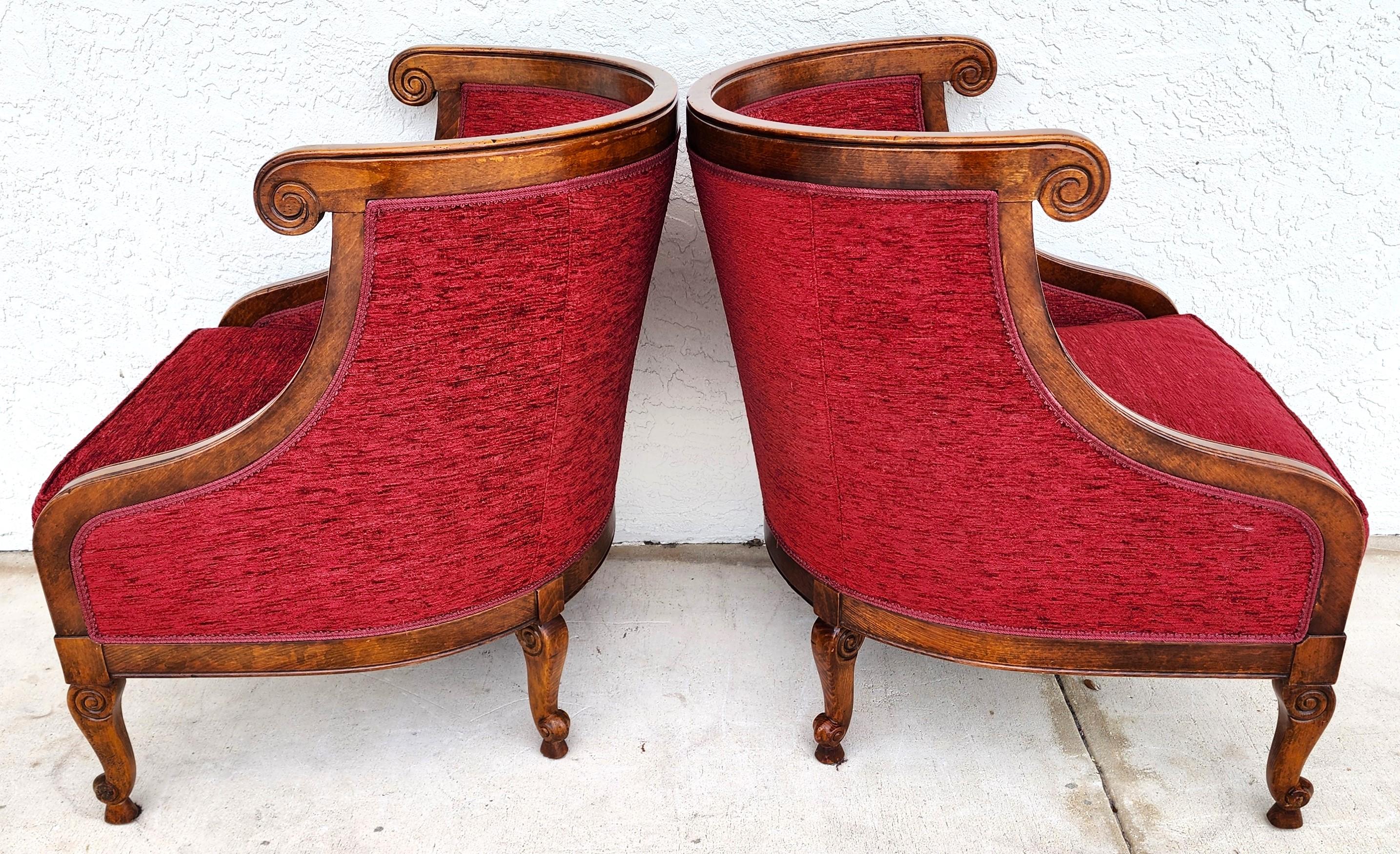 Pareja de sillones franceses Luis XV en venta 5