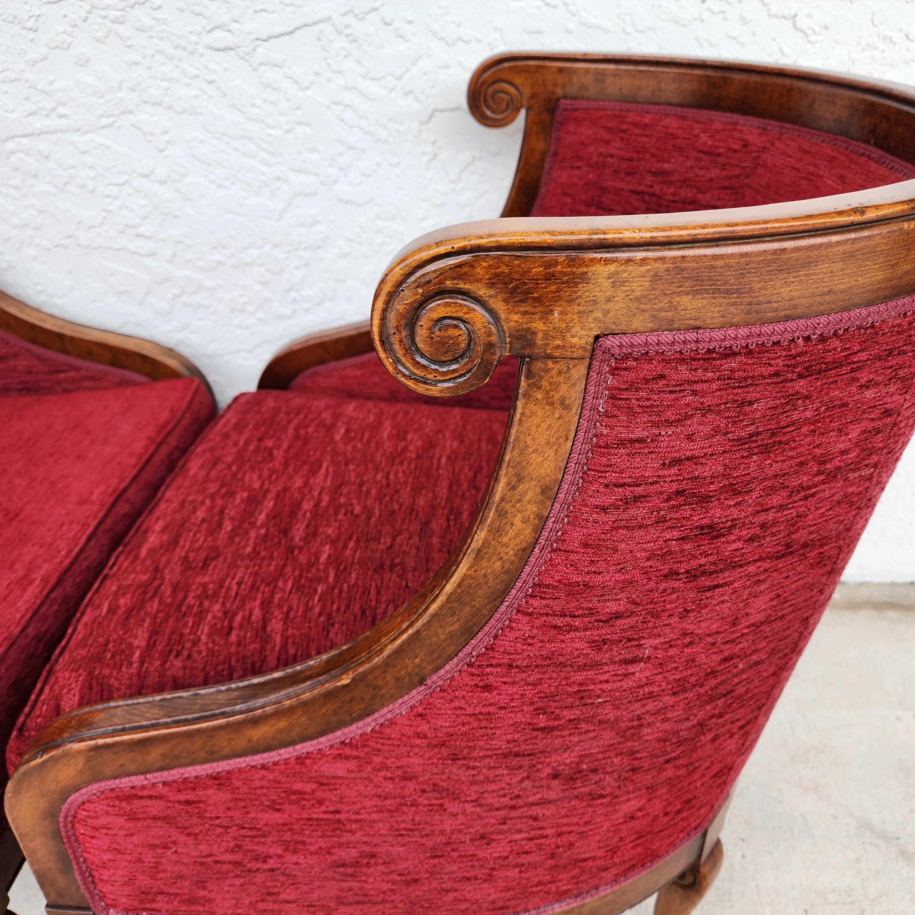 Pareja de sillones franceses Luis XV en venta 3