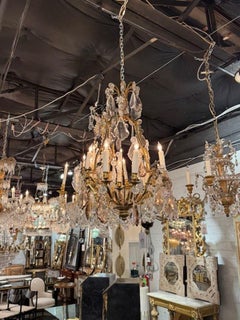French Louis XV Baccarat Chandelier