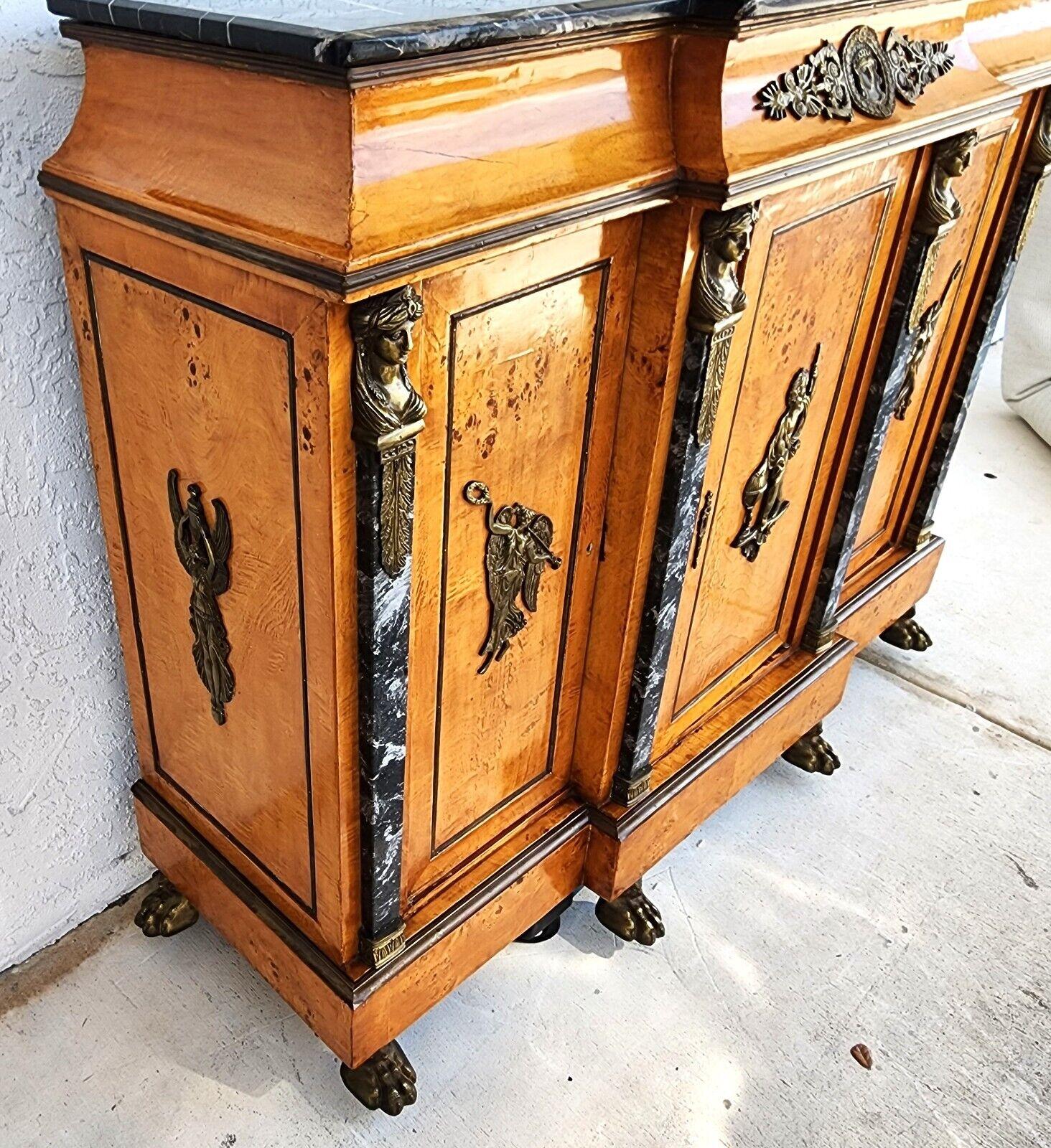 French Louis XV Bar Cabinet Buffet Sideboard For Sale 8