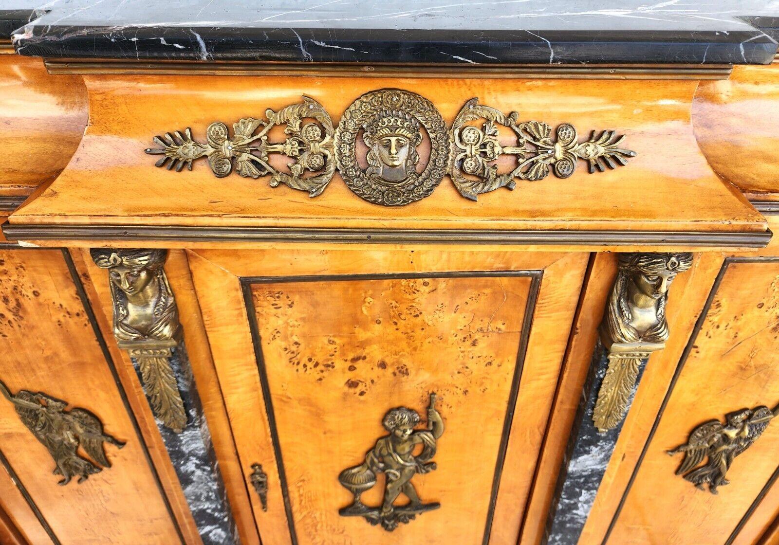 French Louis XV Bar Cabinet Buffet Sideboard For Sale 2