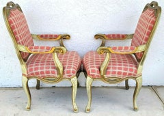 French Louis XV Bergere Accent Dining Chairs by WESTLAKE