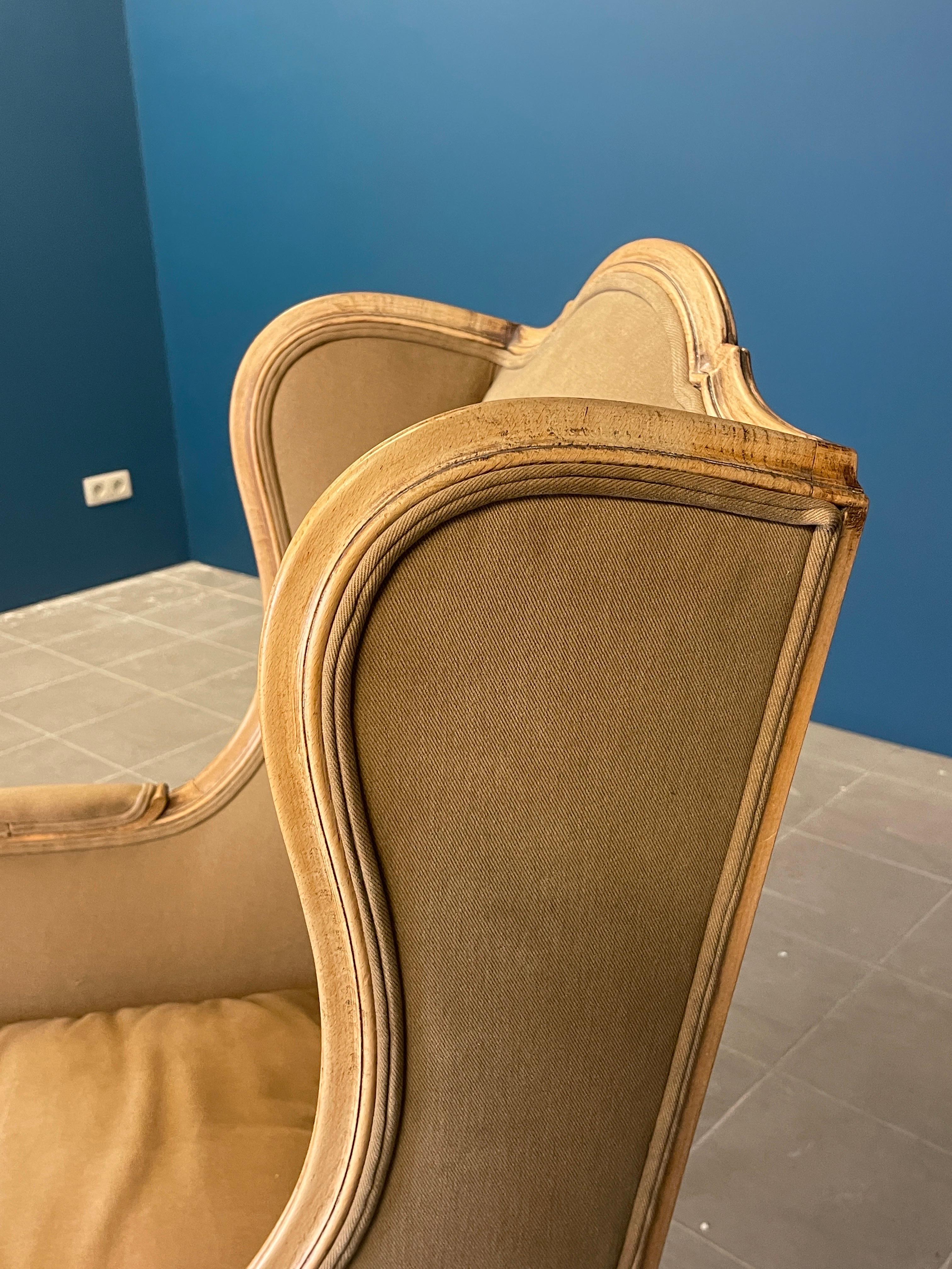 Large bergere chair