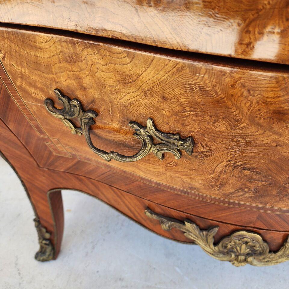 French Louis XV Bombay Chest Marble For Sale 11
