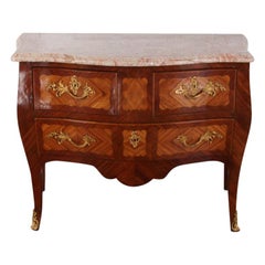 French Louis XV ‘Bombe’ Commode