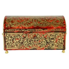 French Louis XV Boulle Dome-top Box