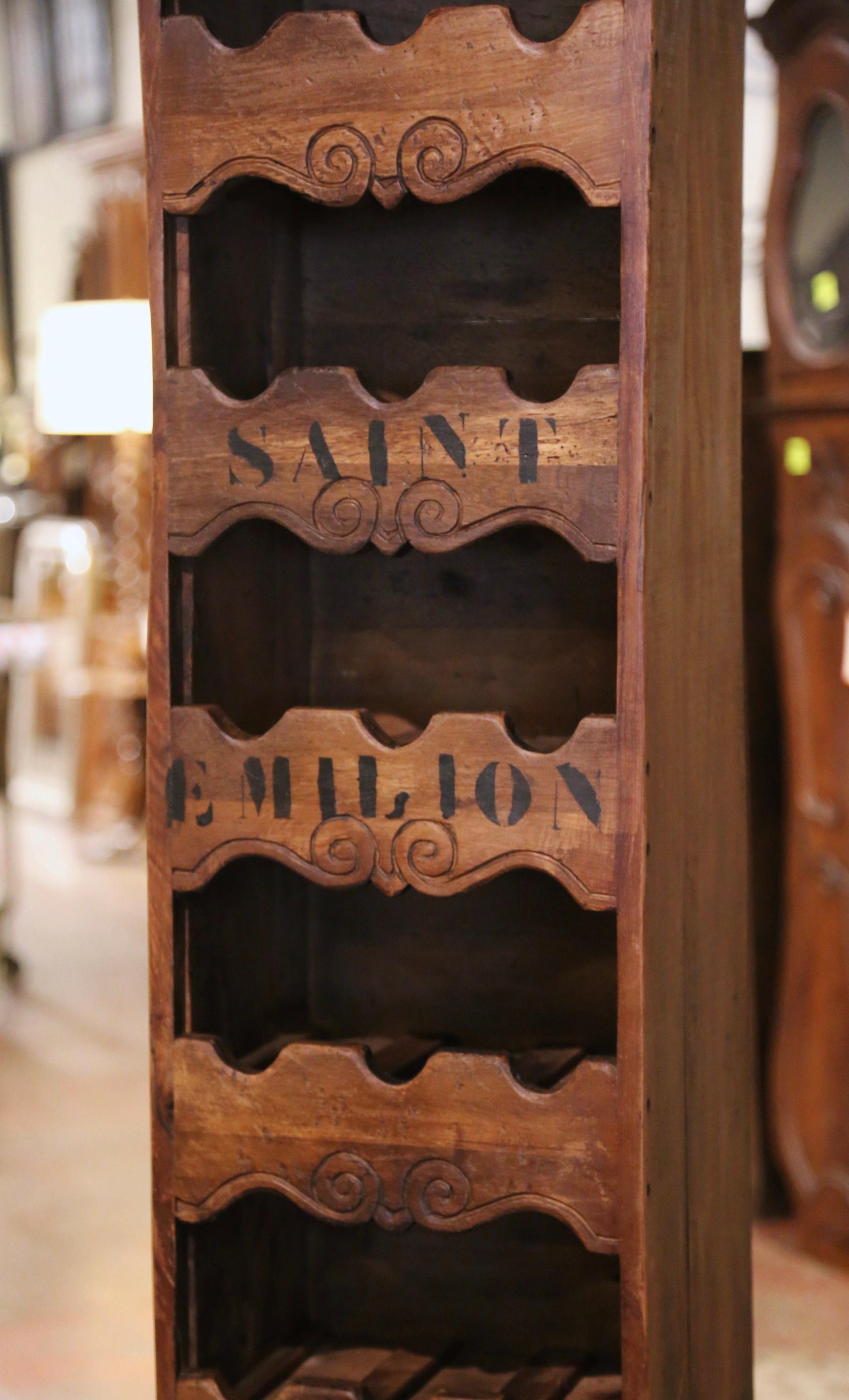antique wine rack