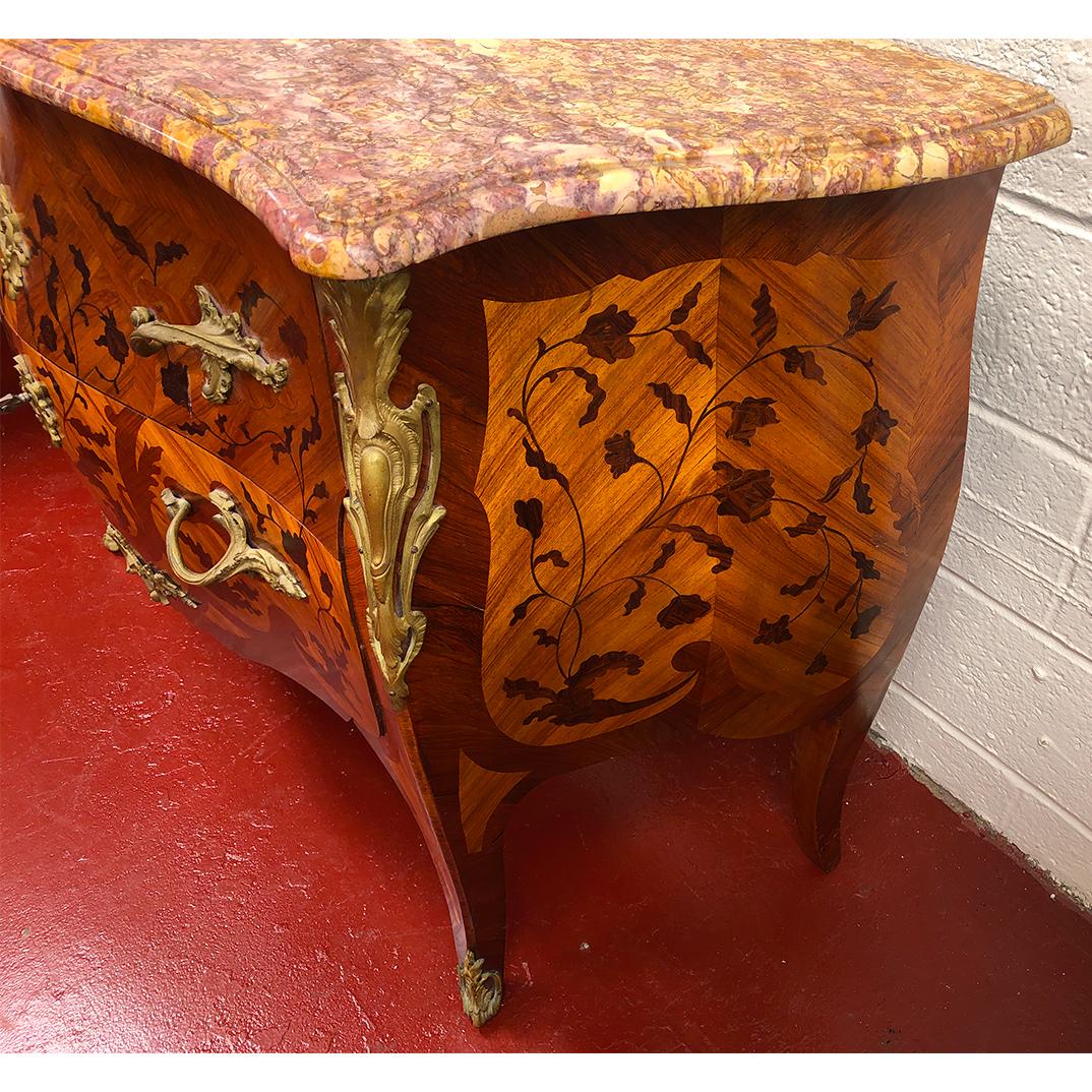 Wood French Louis XV Commode