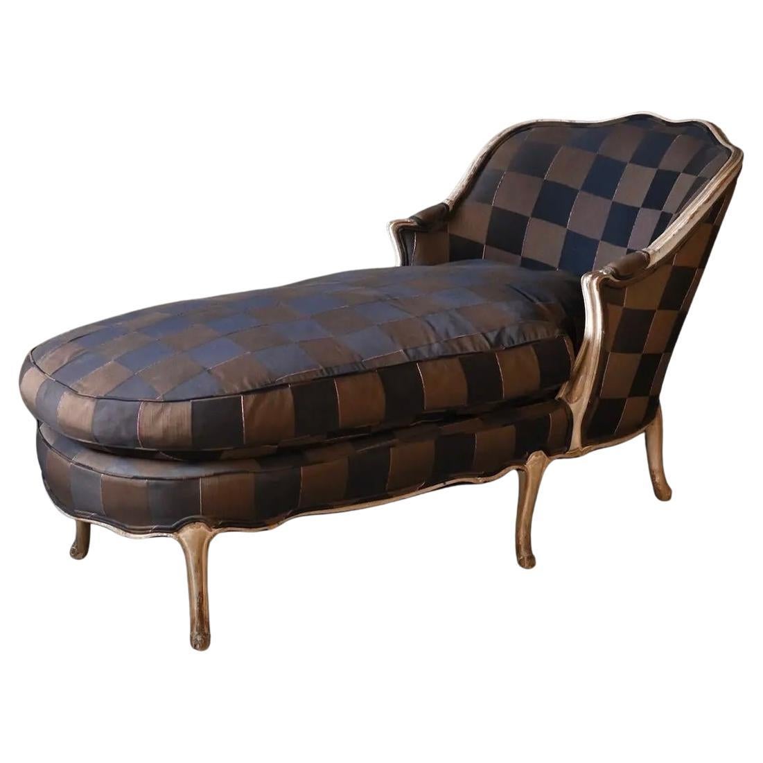 French Louis XV Down-Filled Daybed For Sale