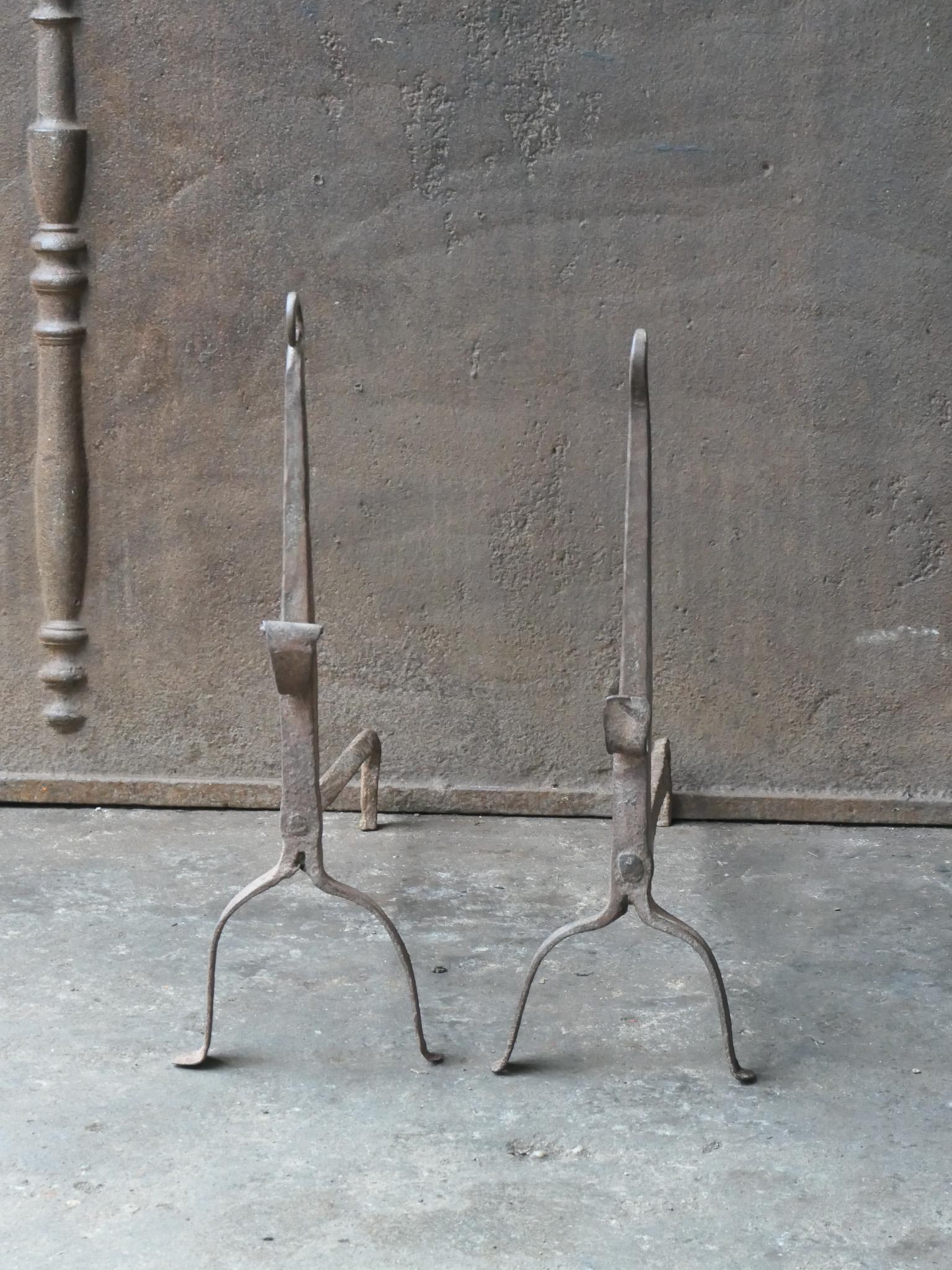 Andamios de fuego franceses Luis XV, época siglo XVIII Francés en venta