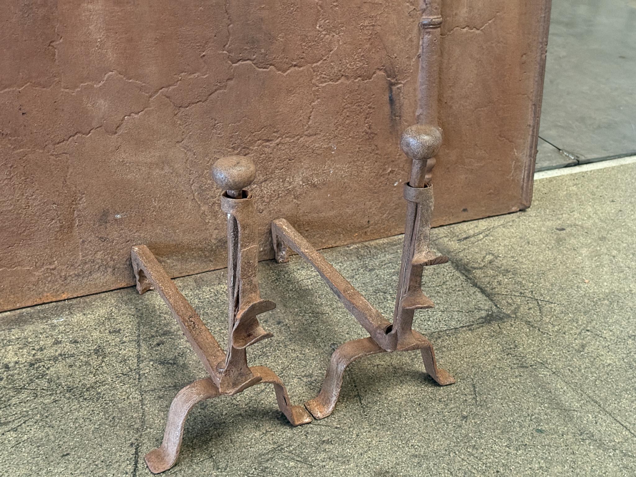 Andamios de fuego franceses Luis XV, época siglo XVIII siglo XVIII y antes en venta