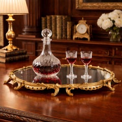 French Louis XV Gilt Bronze Surtout de Table circa 1880