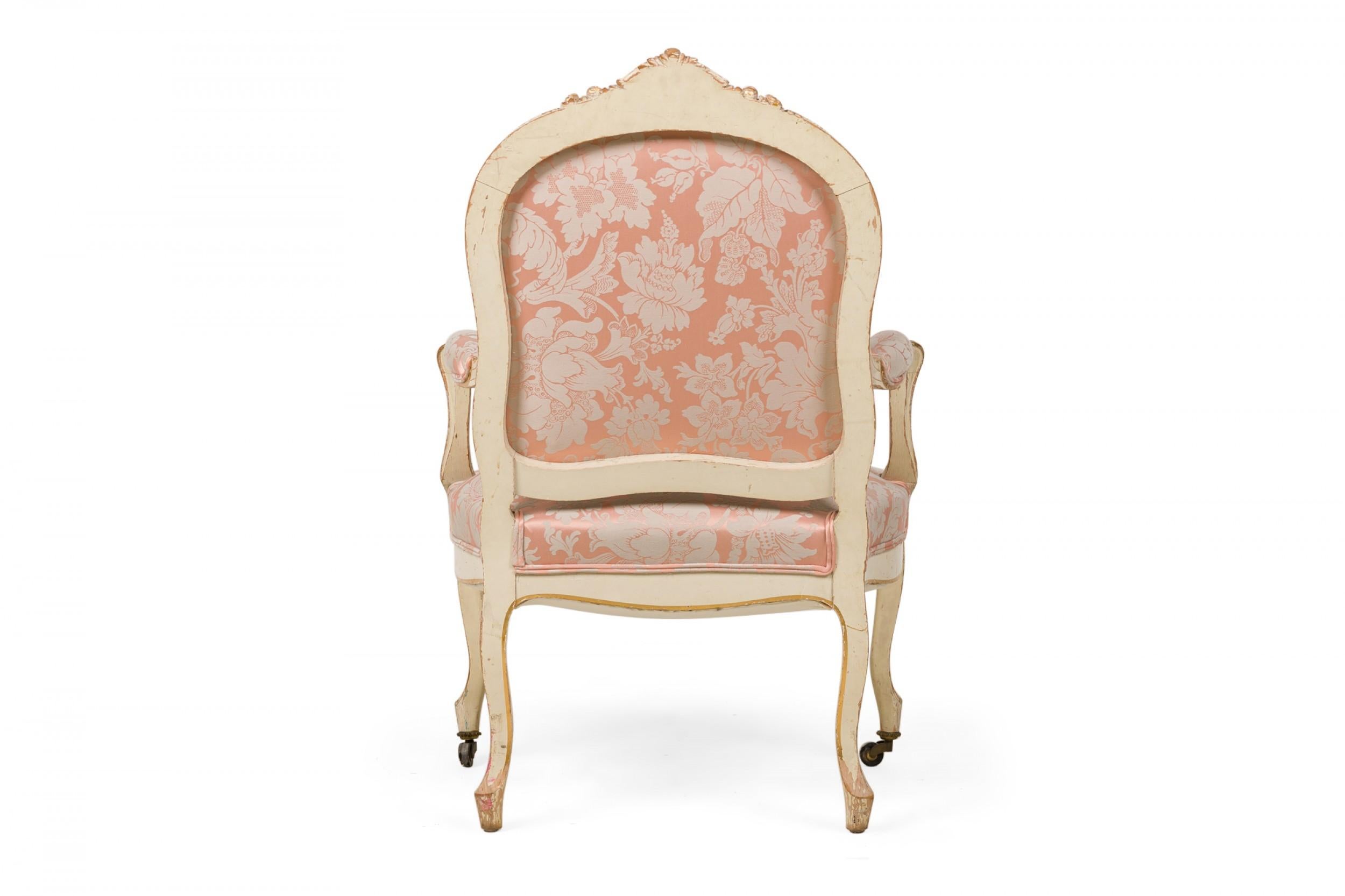French Louis XV Painted 5-Piece Living Room Set For Sale 6
