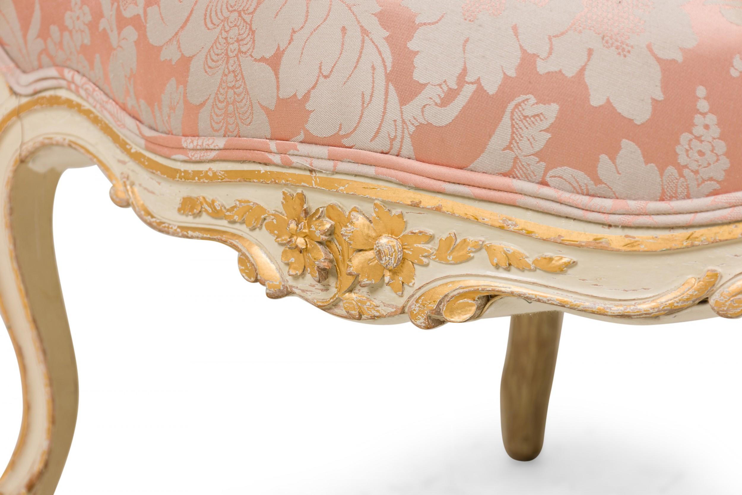 French Louis XV Painted 5-Piece Living Room Set For Sale 12