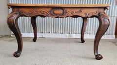 French Louis XV Parquetry Dining Table Circa. 1900