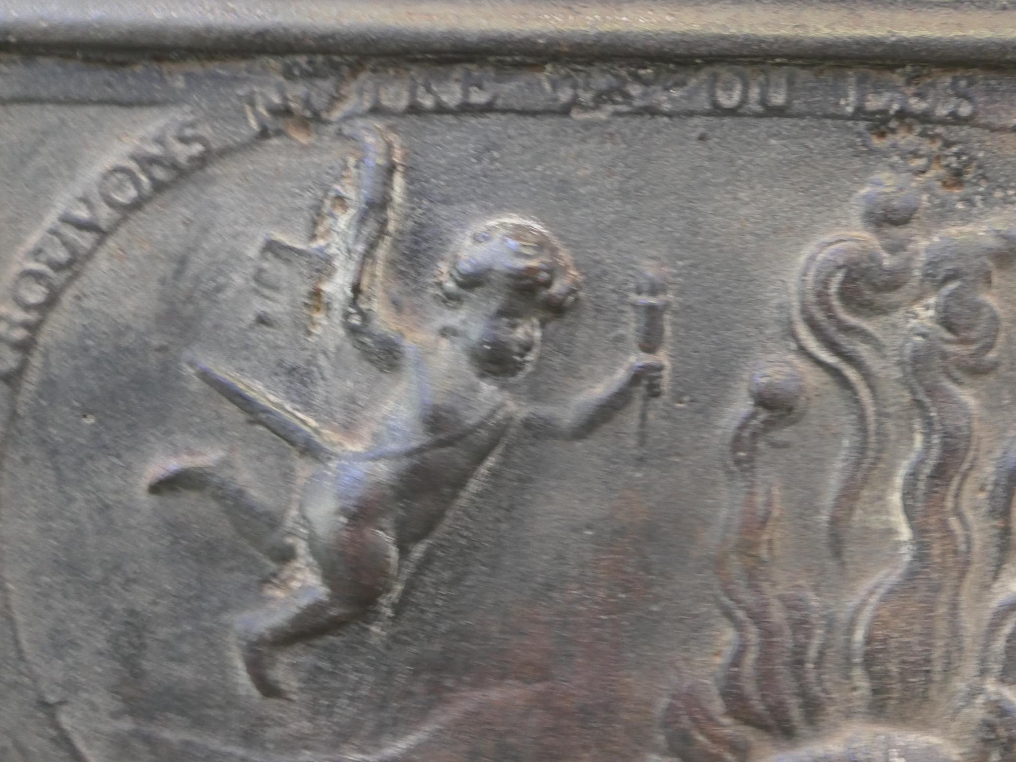 Fino al XVIII secolo Parafuoco francese del periodo Luigi XV 