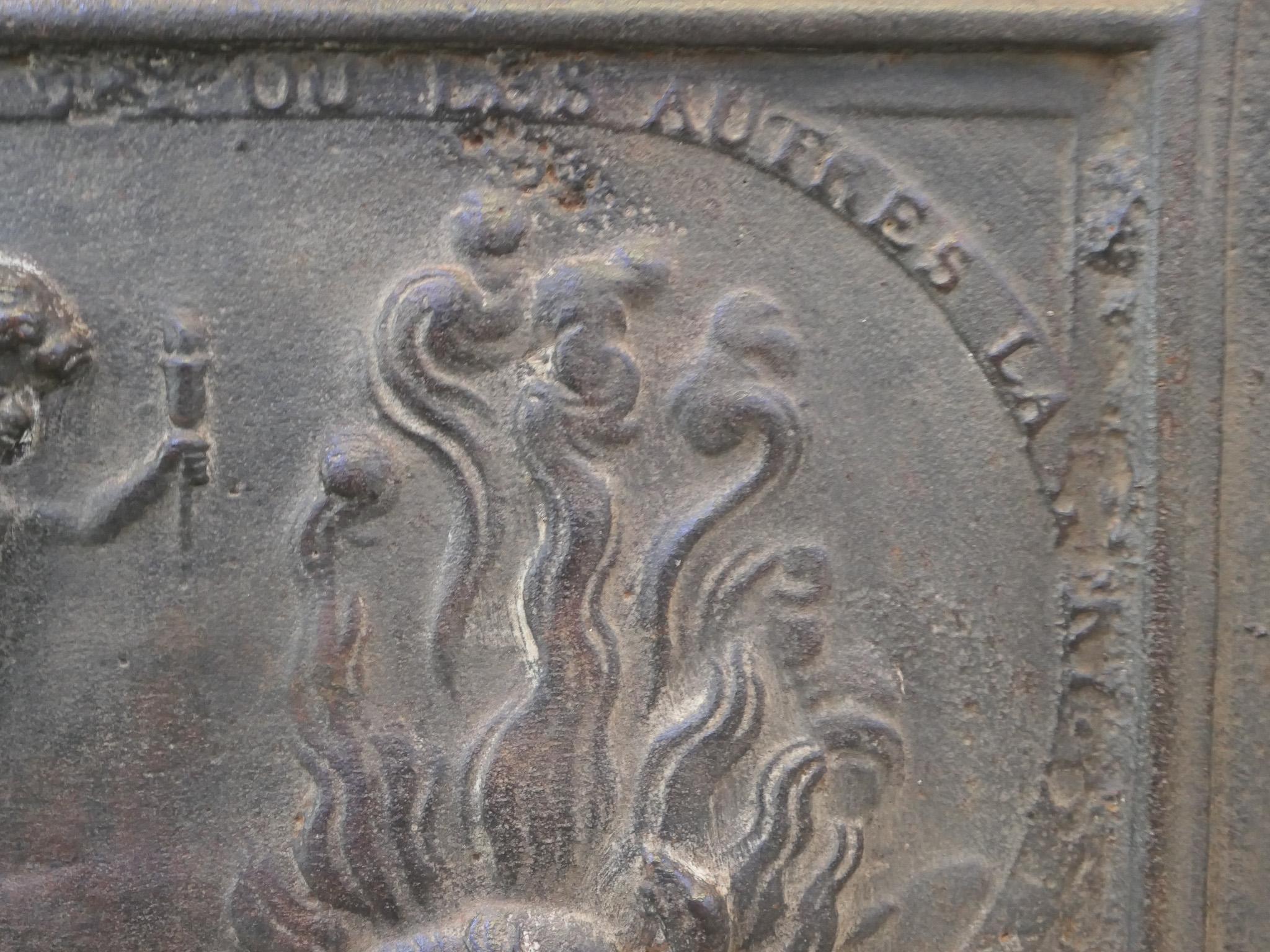 Ferro Parafuoco francese del periodo Luigi XV 