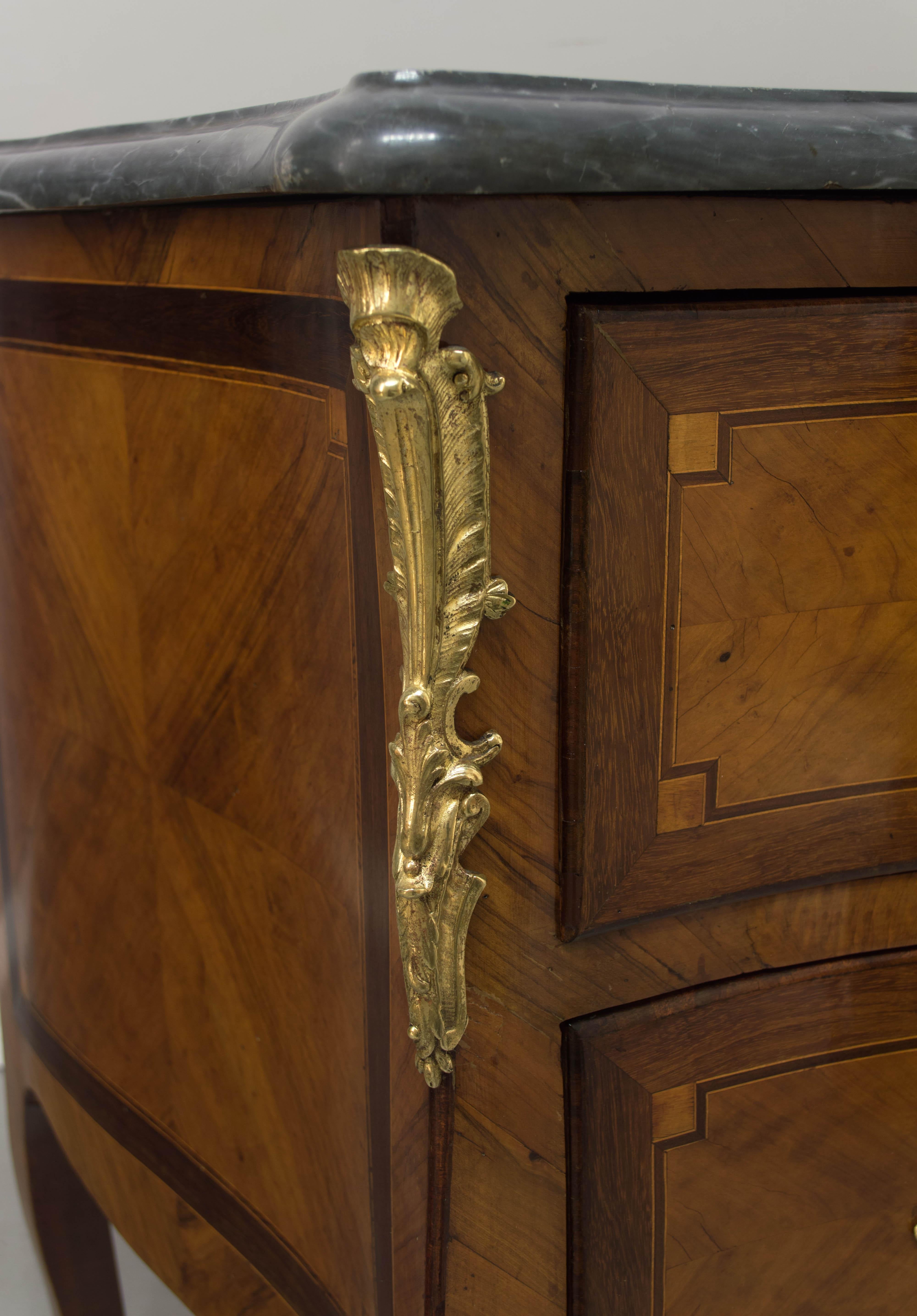 French Louis XV Period Commode or Chest of Drawers For Sale 4