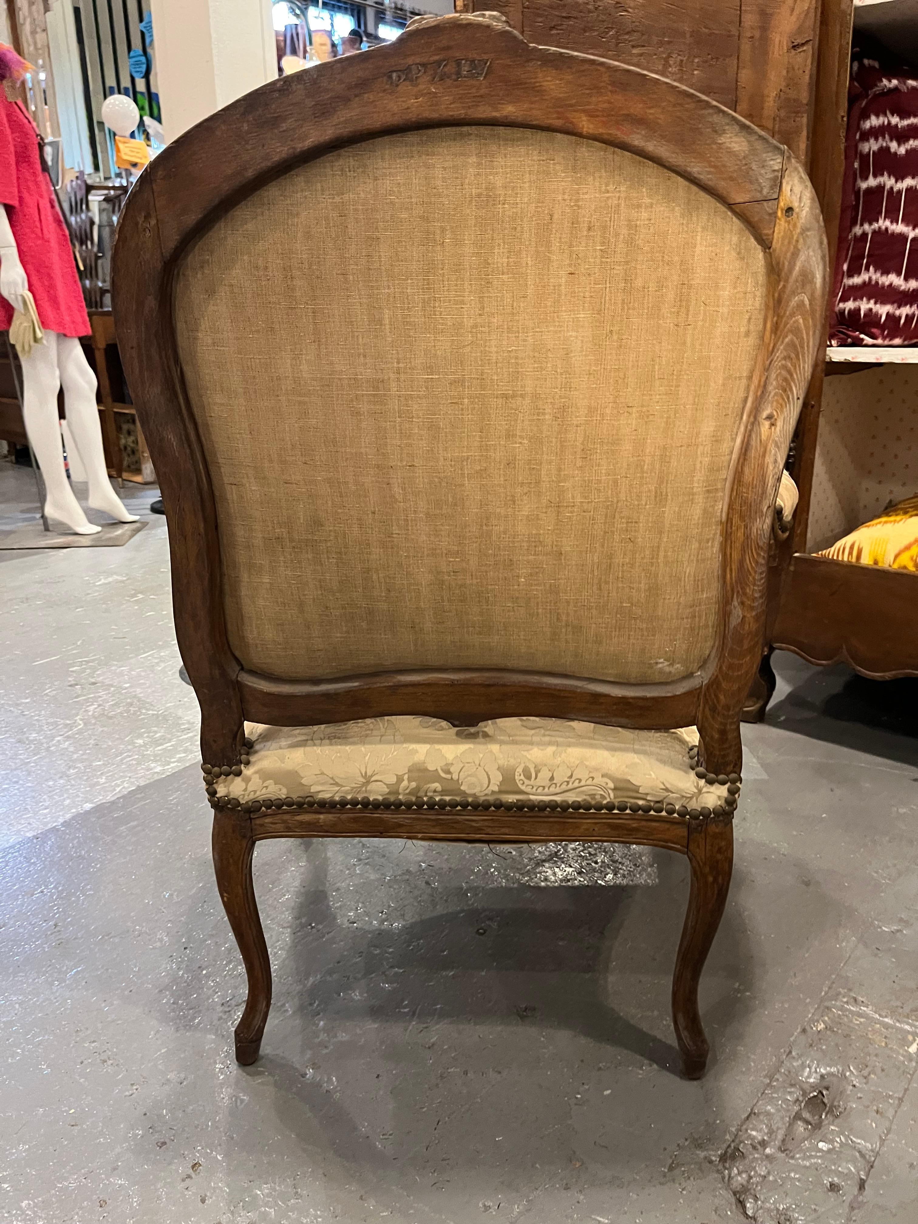 Fauteuil a la Reine francés de época Luis XV en venta 7