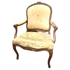 French Louis XV Period Fauteuil a la Reine