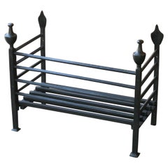 French Louis XV Period Fireplace Grate or Fire Basket, 18th Century