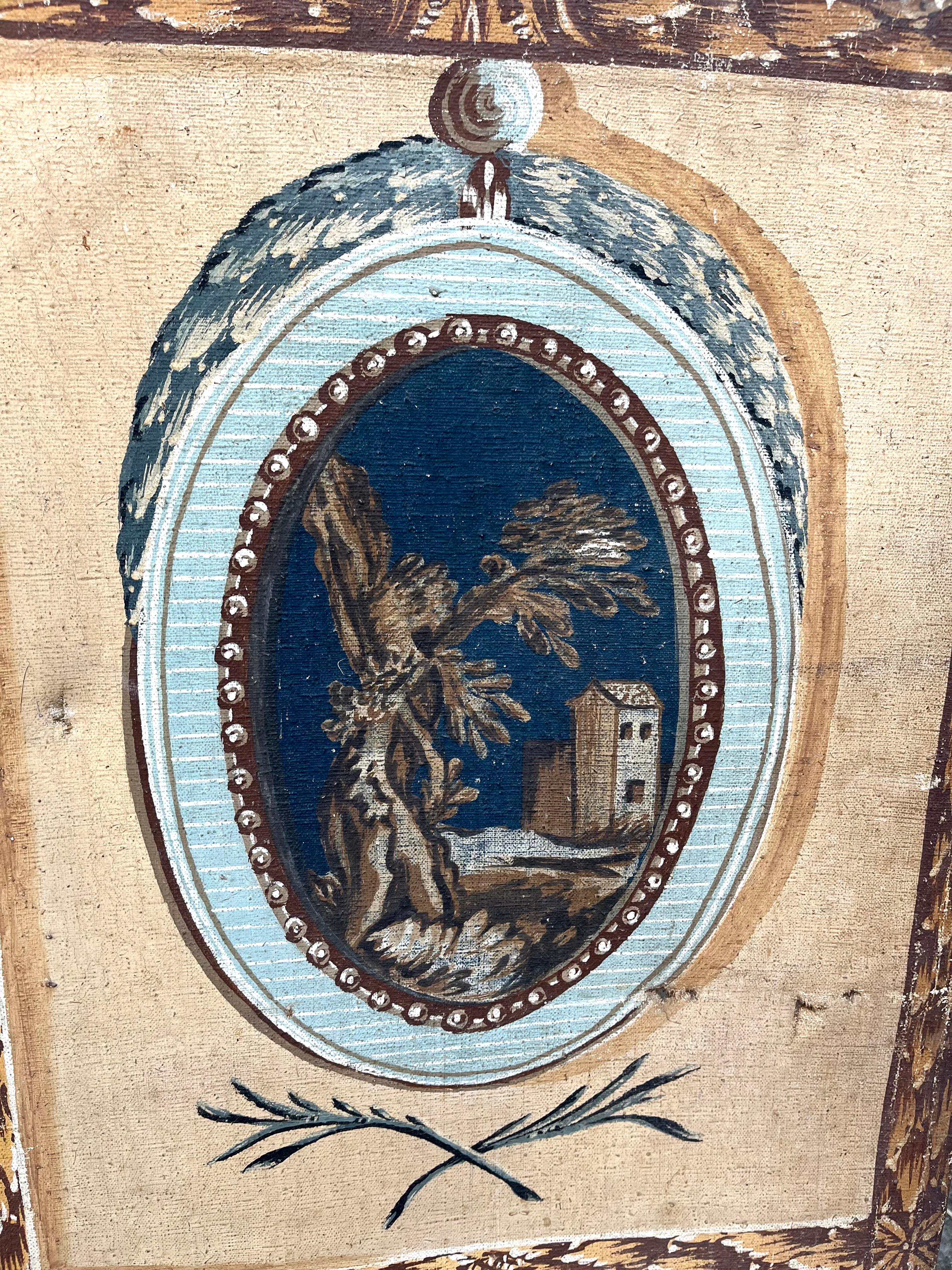 French Louis XV Period Folding Screen 12