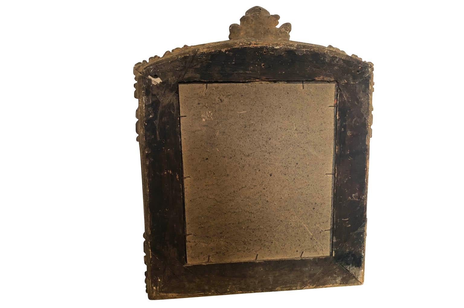 French Louis XV Period Giltwood Mirror For Sale 3
